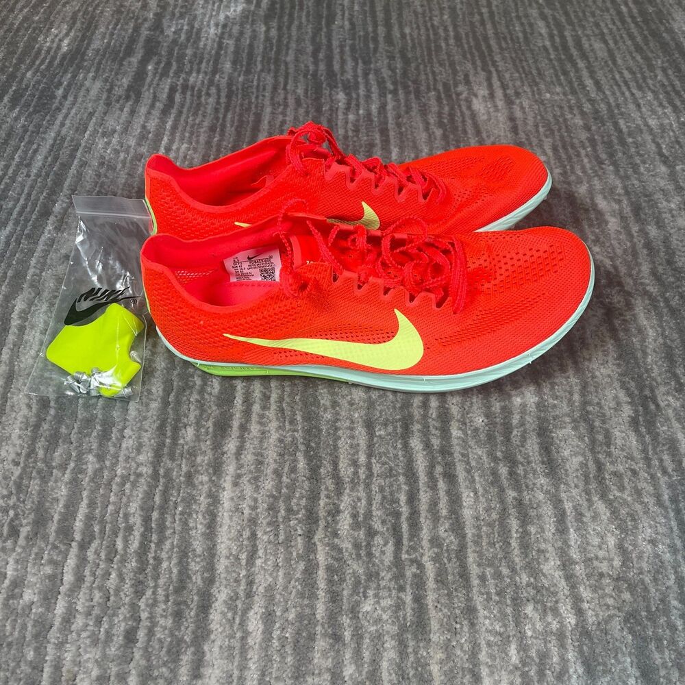 Nike ZoomX Dragonfly 2 Shoes Mens Size 8.5 Orange Track Racing Spikes FD8413-600
